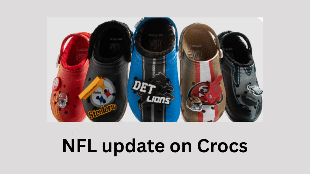 first 14 NFL teams with Crocs