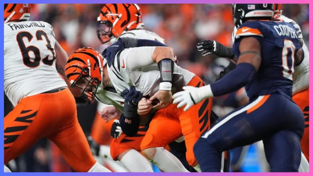 Broncos vs Bengals Yardage Margin