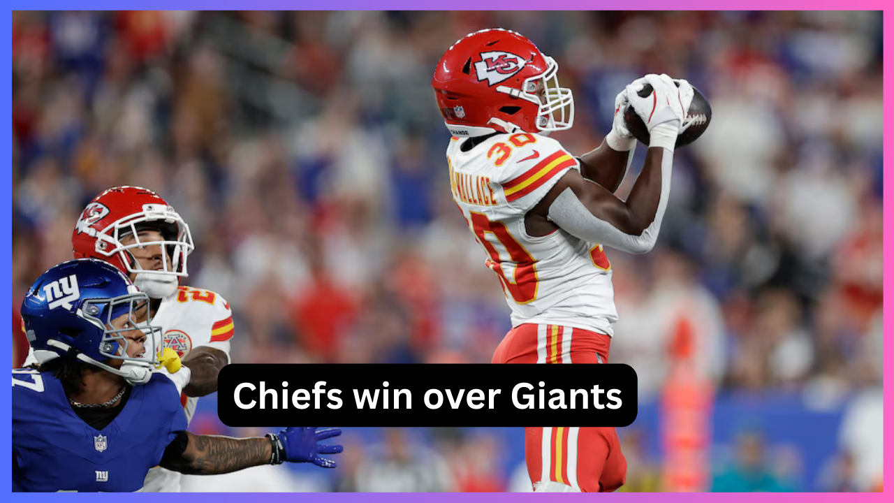 Chiefs win over Giants