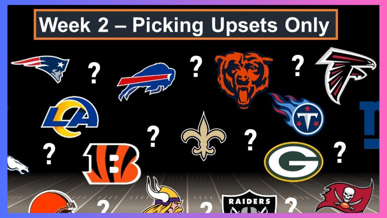 NFL Week 2 upset predictions