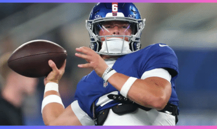 Jaxson Dart Giants starting quarterback