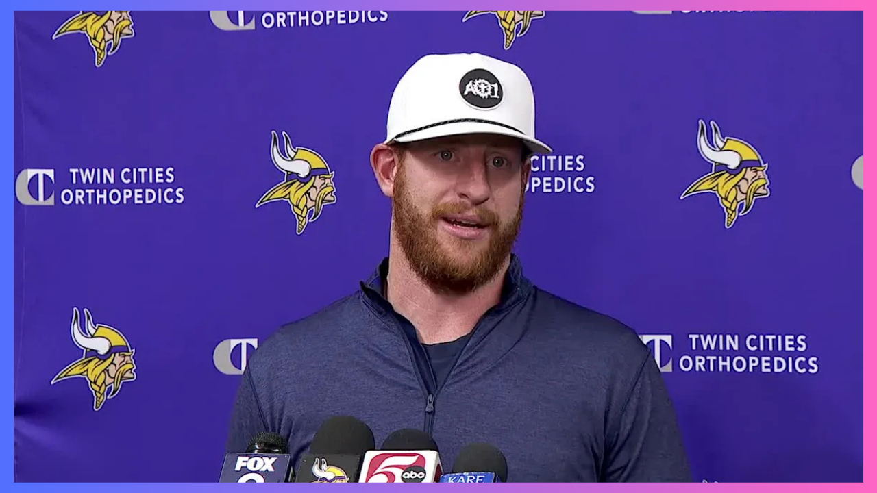 Carson Wentz Vikings starting job