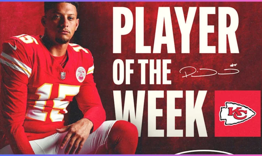 Patrick Mahomes Named AFC Offensive Player of the Week After Stellar Performance
