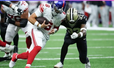 Jaxson Dart Giants loss New Orleans