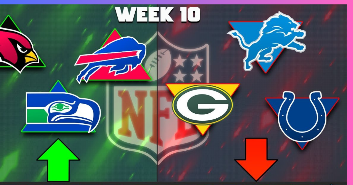NFL Power Rankings Week 10