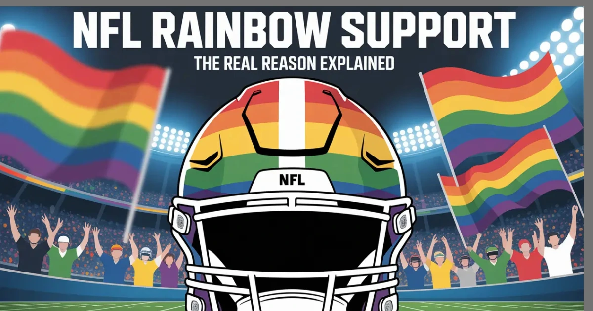 NFL rainbow colors meaning