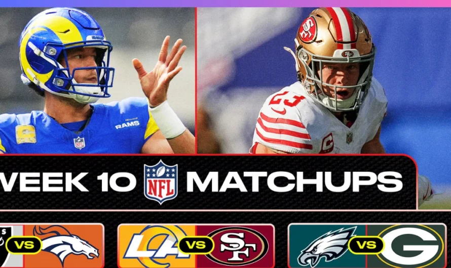 NFL Week 10 Preview: Key Matchups, Predictions, and Playoff Stakes