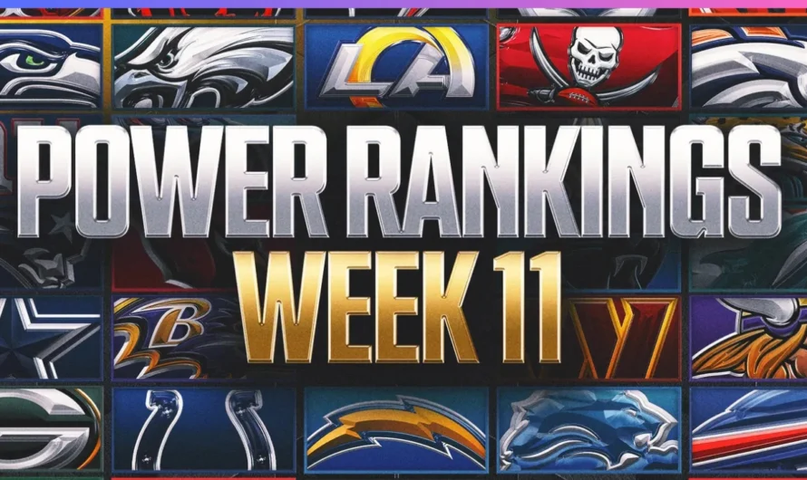 NFL Power Rankings Week 11: Contenders Rise, Pretenders Fall as Playoff Picture Sharpens