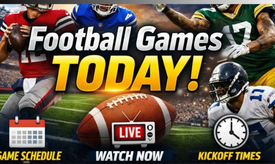 Football Games Today: Live Matchups, TV Channels, and Start Times