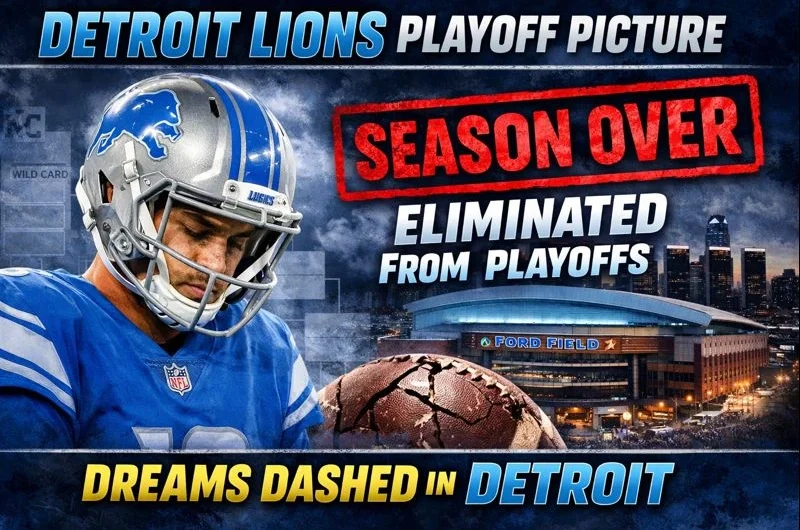 NFL Playoff Picture: Where the Detroit Lions Stand Right Now