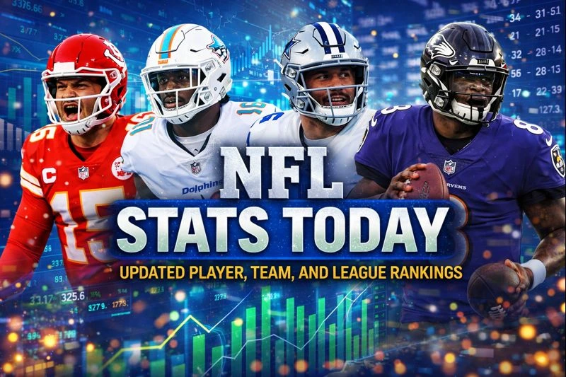 NFL stats today
