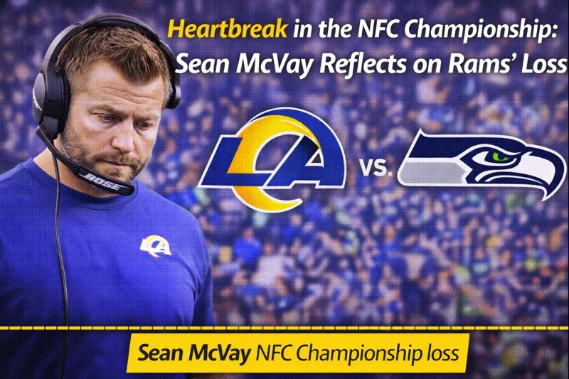 Sean McVay NFC Championship loss