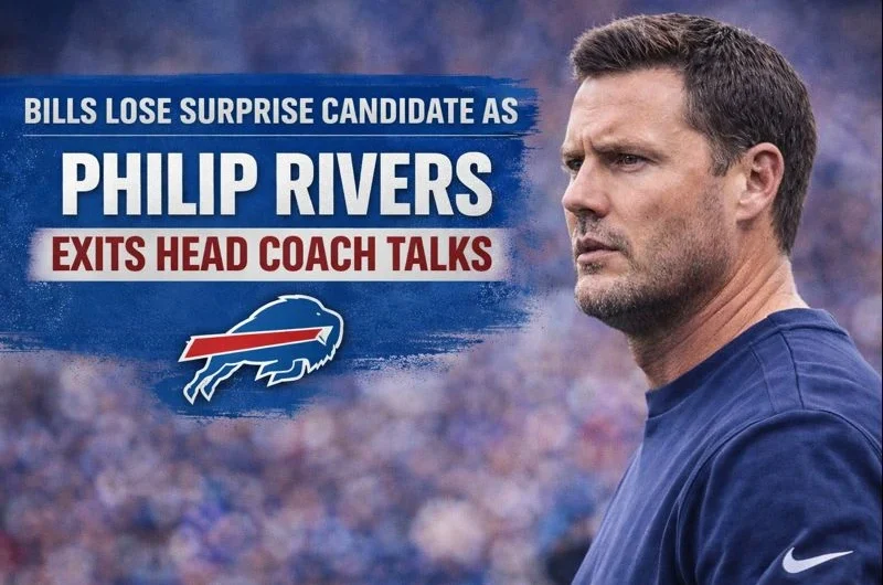 Bills Lose Surprise Candidate as Philip Rivers Exits Head Coach Talks