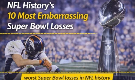 worst Super Bowl losses in NFL history