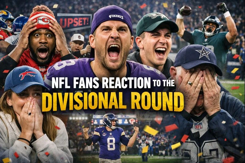 NFL fans reaction to the Divisional Round
