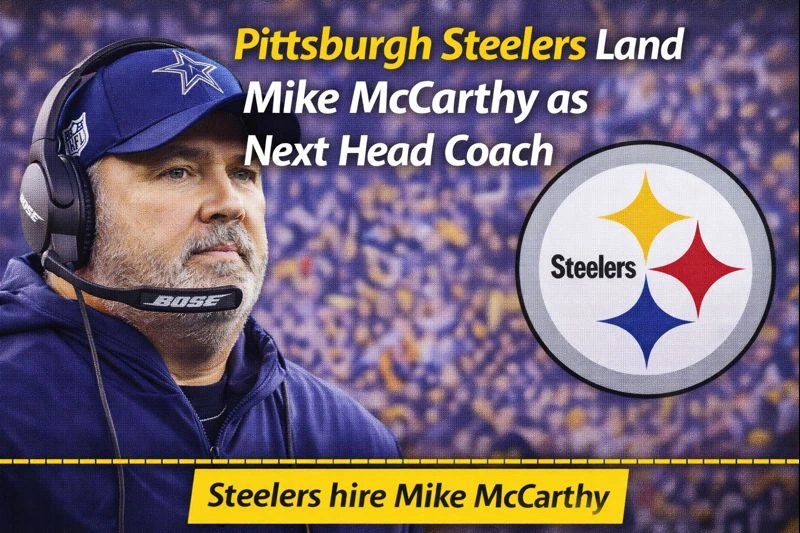 Steelers hire Mike McCarthy