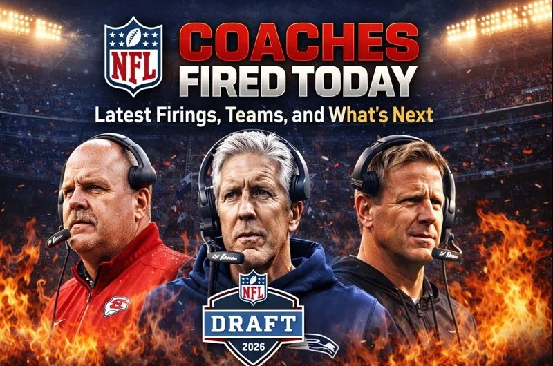 NFL Coaches Fired Today: Latest Firings, Teams, and What’s Next