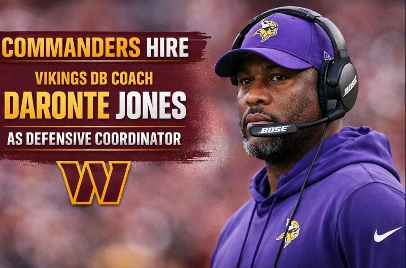 A Bold Homecoming: Commanders Hire Daronte Jones to Lead Defensive Revival