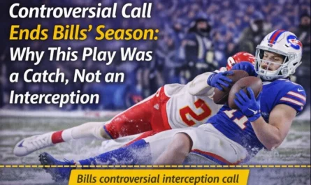Bills controversial interception call