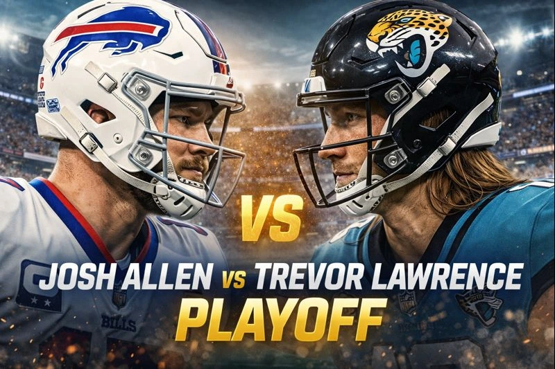 Josh Allen vs Trevor Lawrence playoff