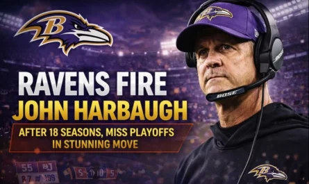 Ravens fire John Harbaugh