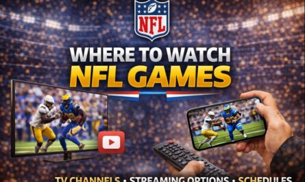 Where to Watch NFL Games