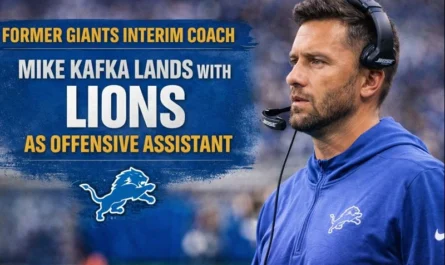 Mike Kafka joins Lions