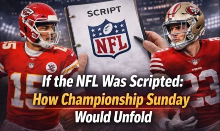 If the NFL was scripted