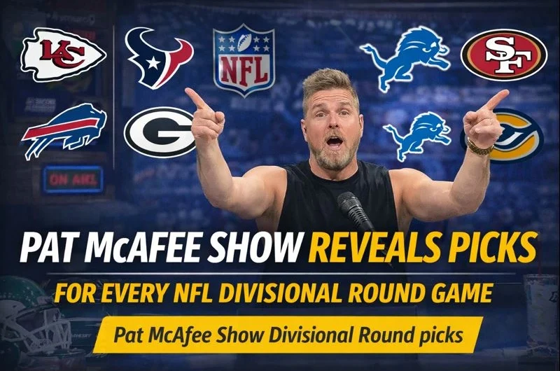 Pat McAfee Show Reveals Picks for Every NFL Divisional Round Game