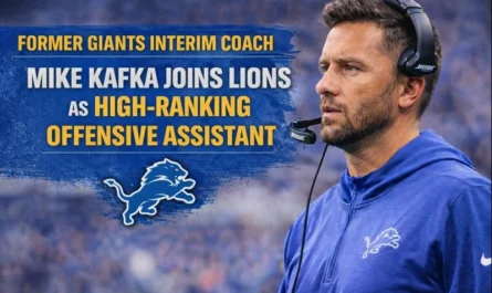 Mike Kafka joins Lions