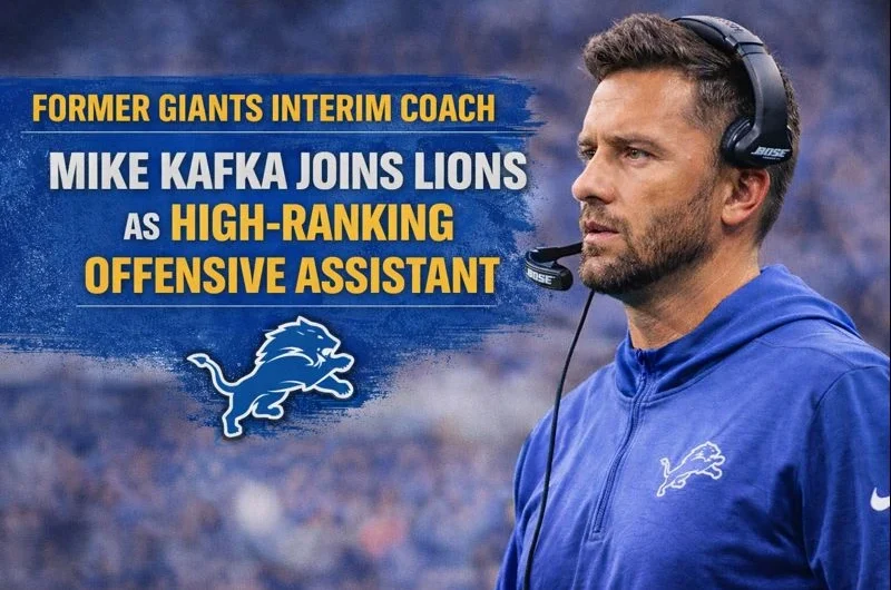 Motor City Brain Trust: Mike Kafka Joins Lions to Fuel Offensive Super-Staff