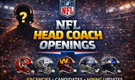 NFL Head Coach Openings 2026