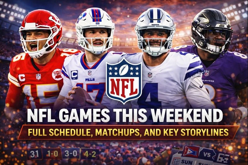 NFL Games This Weekend