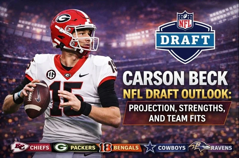 Carson Beck NFL Draft Outlook: Projection, Strengths, and Team Fits