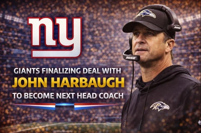 Giants Finalizing Deal With John Harbaugh to Become Next Head Coach