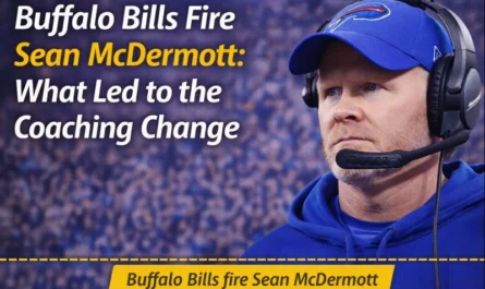 Buffalo Bills fire Sean McDermott