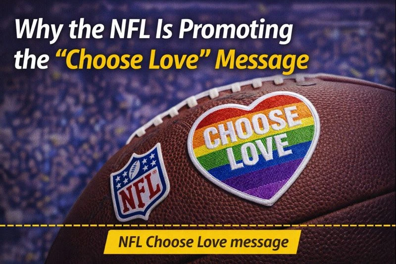NFL Choose Love message