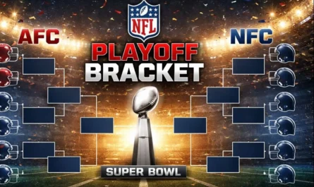NFL playoff bracket