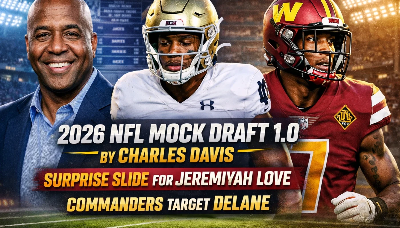 Charles Davis 2026 NFL Mock Draft 1.0