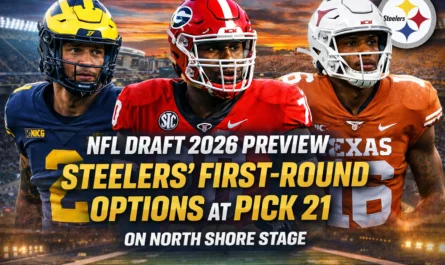 Steelers Pick 21 NFL Draft 2026