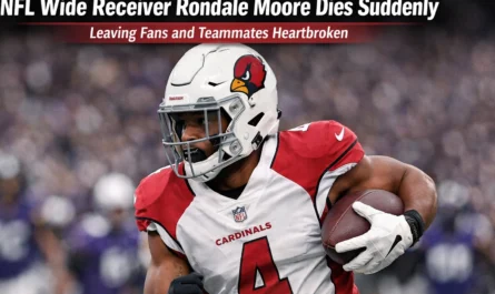 NFL player Rondale Moore death
