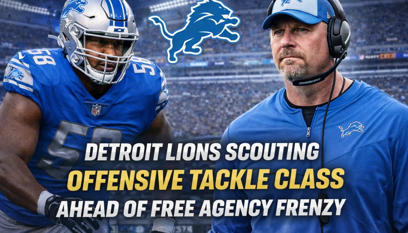 Detroit Lions offensive tackle free agency