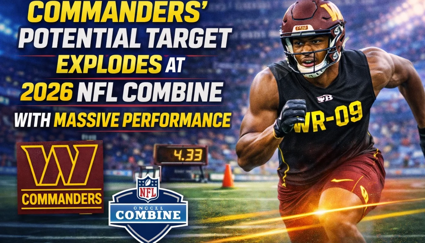 Commanders draft target 2026 NFL Combine