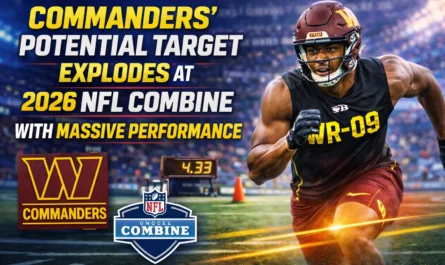 Commanders draft target 2026 NFL Combine