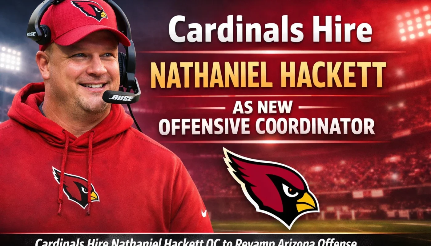 Cardinals hire Nathaniel Hackett OC