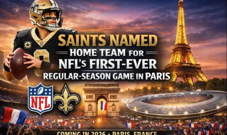 Saints home team NFL Paris game