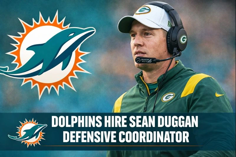 Dolphins hire Sean Duggan defensive coordinator
