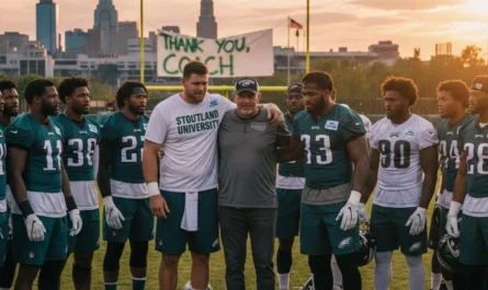 Jeff Stoutland Eagles offensive line coach