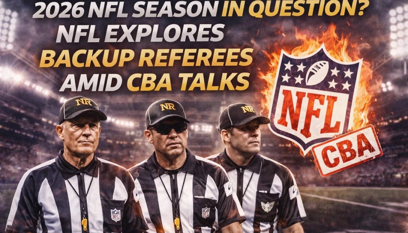 NFL replacement referees 2026 season