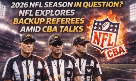 NFL replacement referees 2026 season